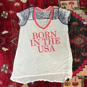 Born in the USA oversized tee shirt! Perfect condition